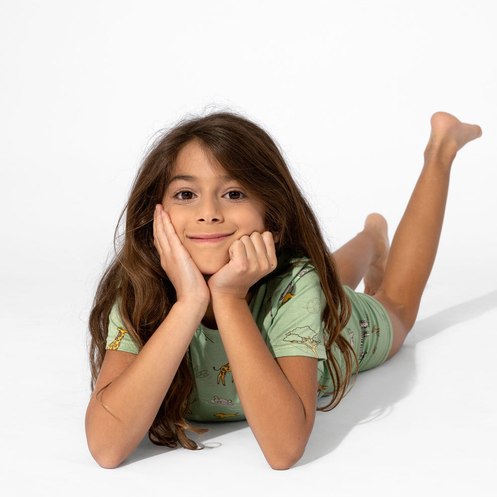 Bamboo Pyjama Short Sets for Girls