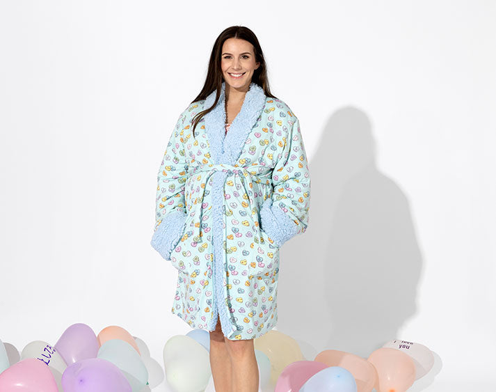 Women's Bamboo Sherpa Robes Collection