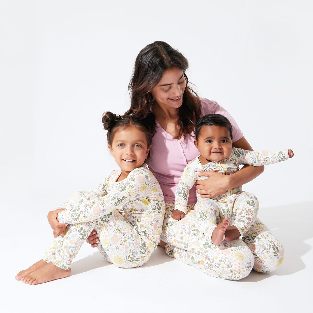 Floral designs for family sleep