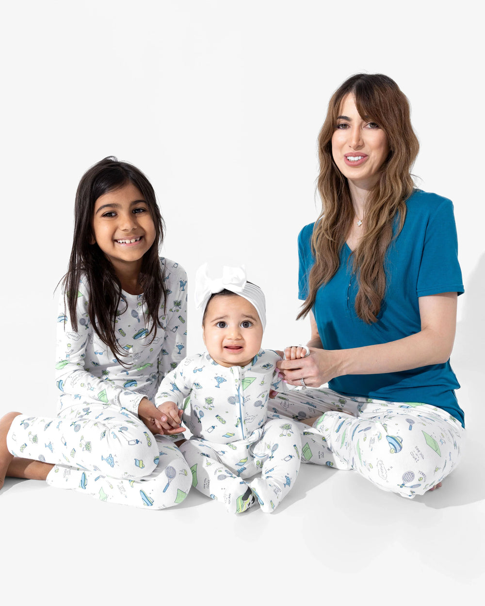 Tennis Pyjamas for the Whole Family