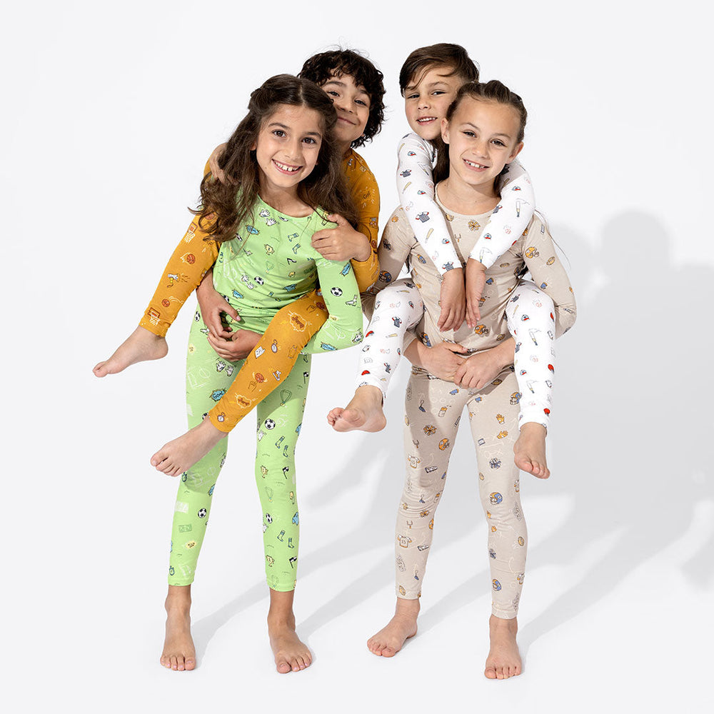 Game On: Score Big with Our Sports Bamboo Pyjamas Collection!
