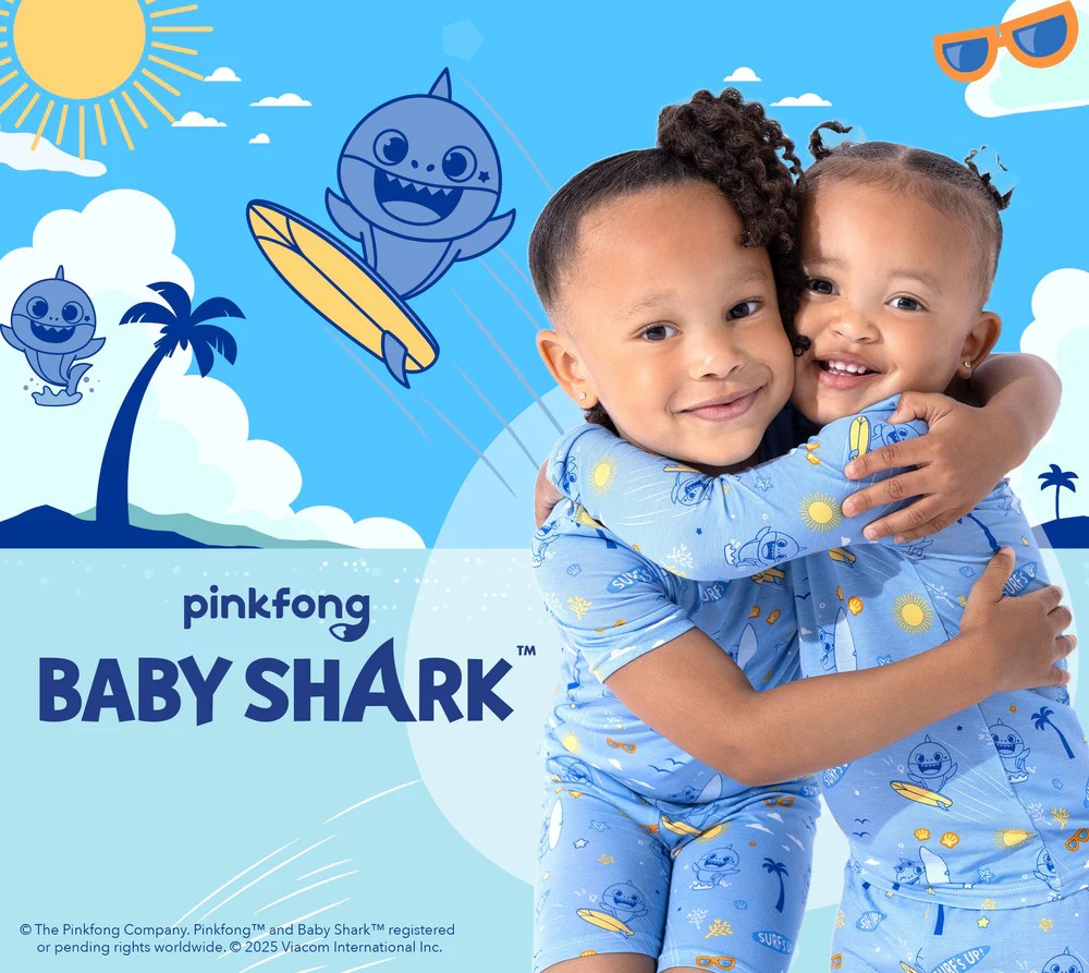 Baby Shark Bamboo Onesies