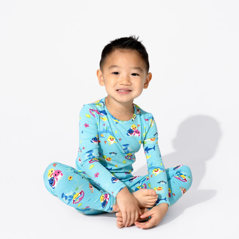 Baby Shark Bamboo Kids Pajamas
