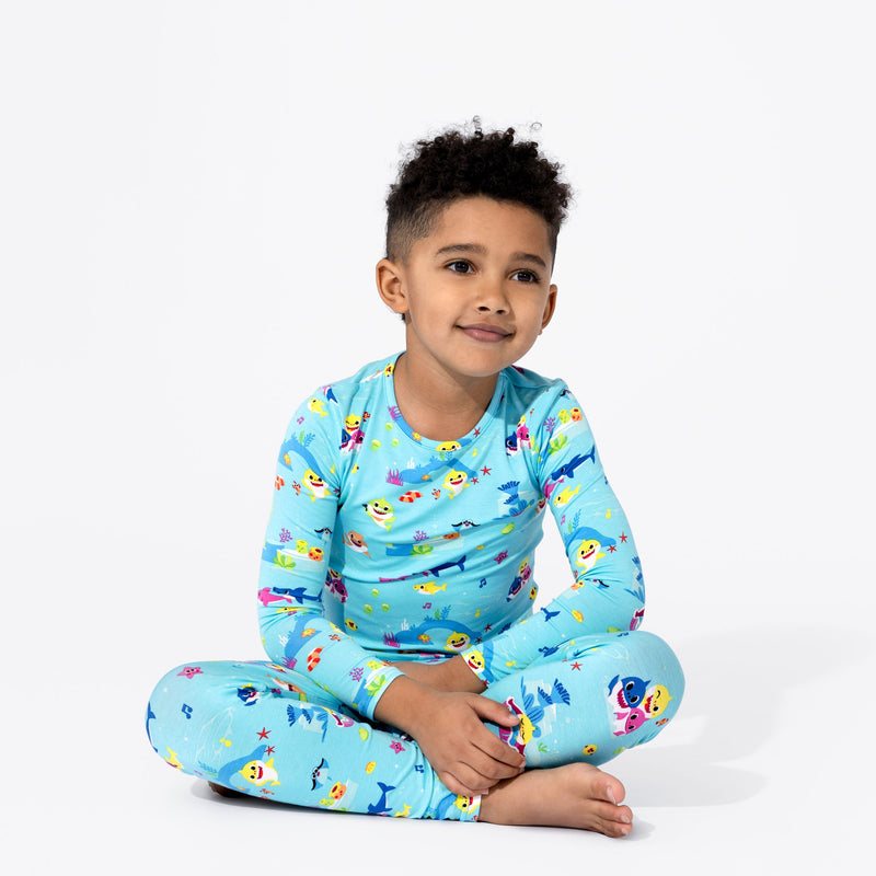 Baby Shark Bamboo Kids Pajamas
