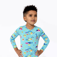 Baby Shark Bamboo Kids Pajamas
