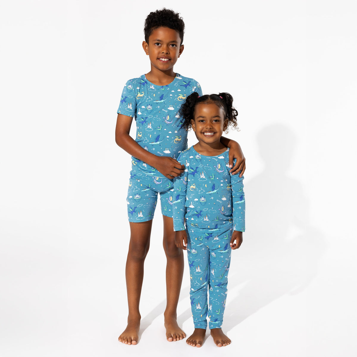 Dragon Dreams Bamboo Kids Pajama Short Set