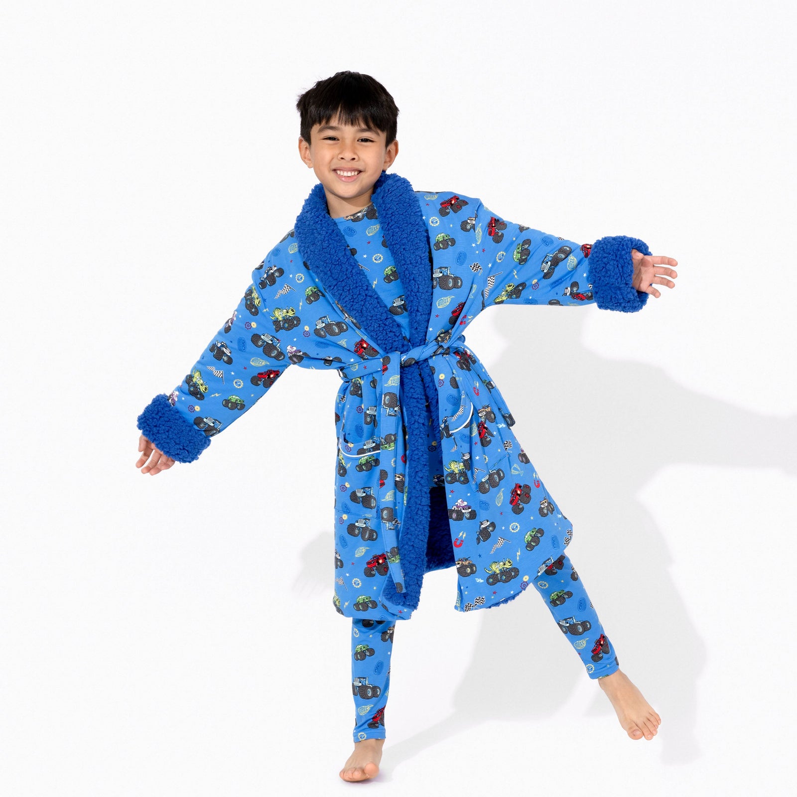 Blaze and the Monster Machines Bamboo Kids Sherpa Robe