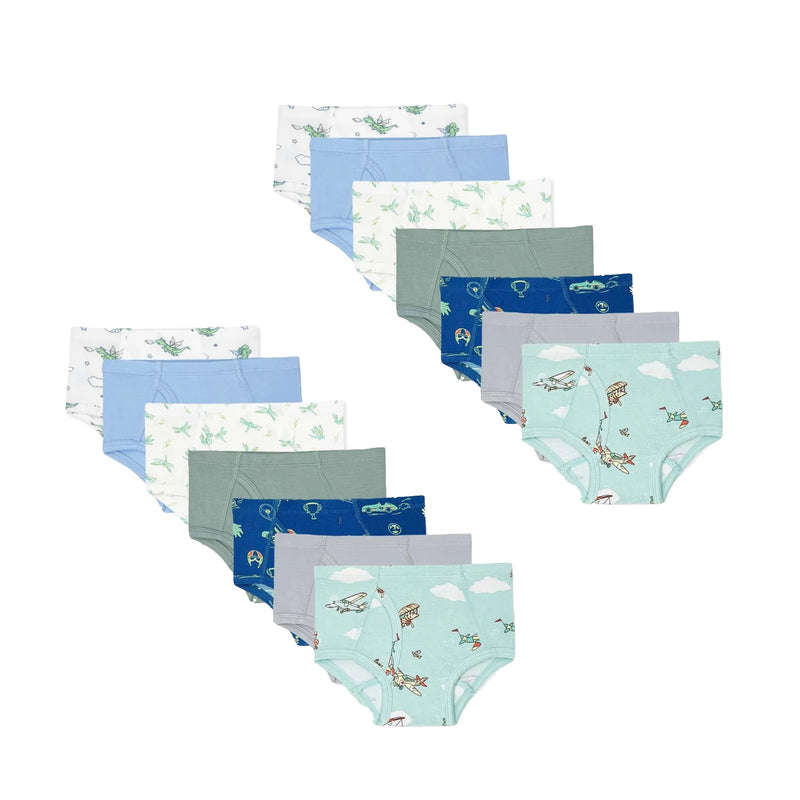 Boys' Bamboo Underwear 14-Pack - Multipack Bundle