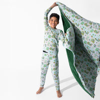 Minecraft Overworld Dreams Bamboo Kids Pajamas