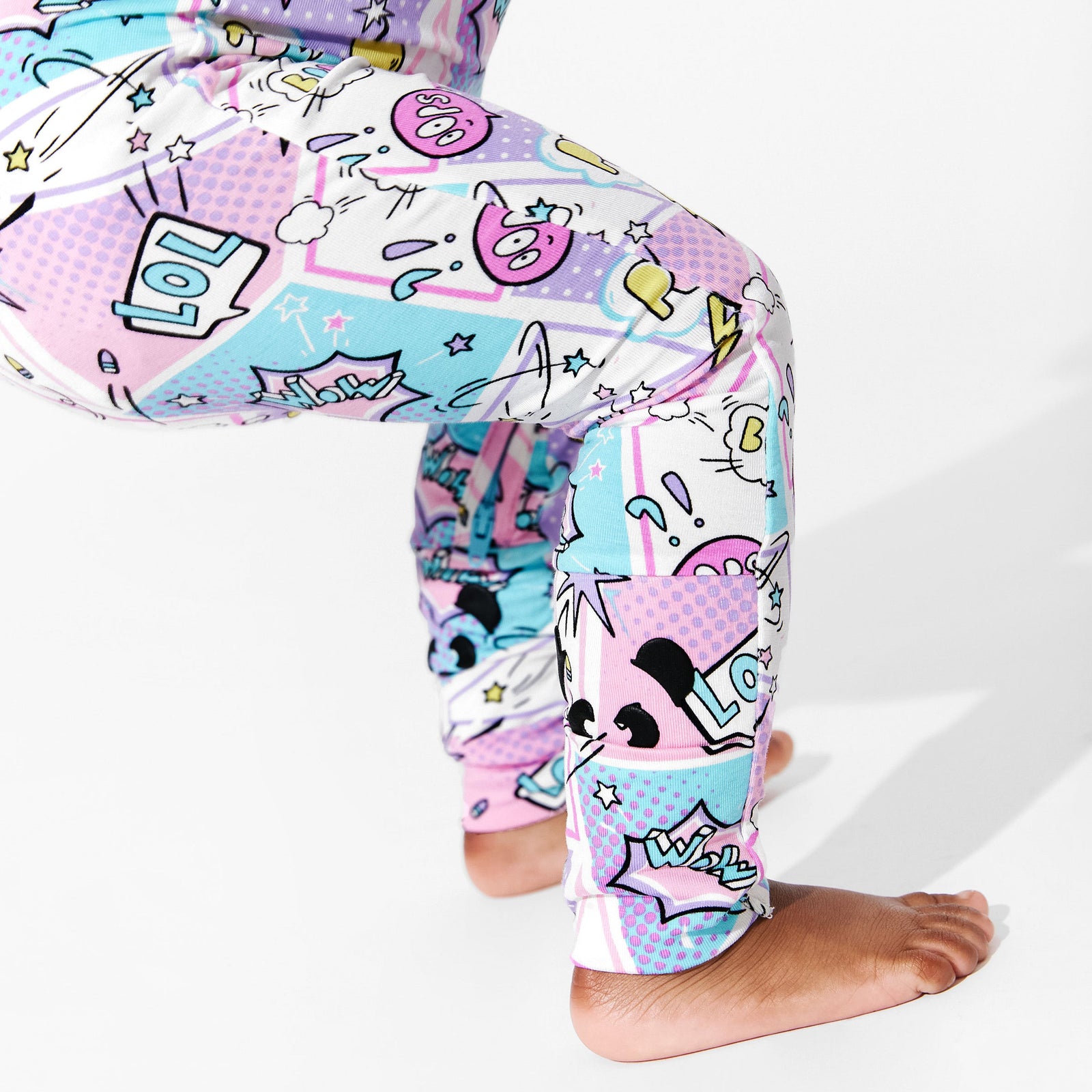 حذاء رياضي قابل للتحويل من الخيزران الأرجواني الكوميدي