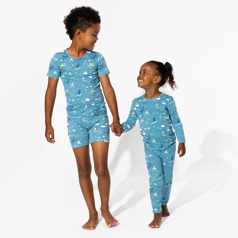 Dragon Dreams Bamboo Kids Pajama Short Set