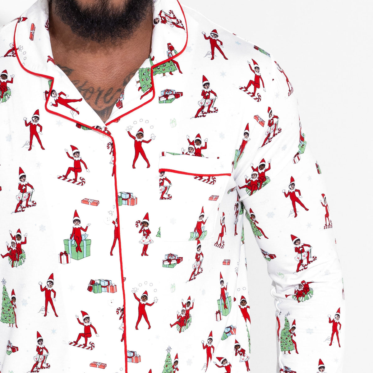 The Elf On The Shelf Bamboo Men's Pajama Set