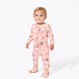 Fairy Garden Bamboo Convertible Footie
