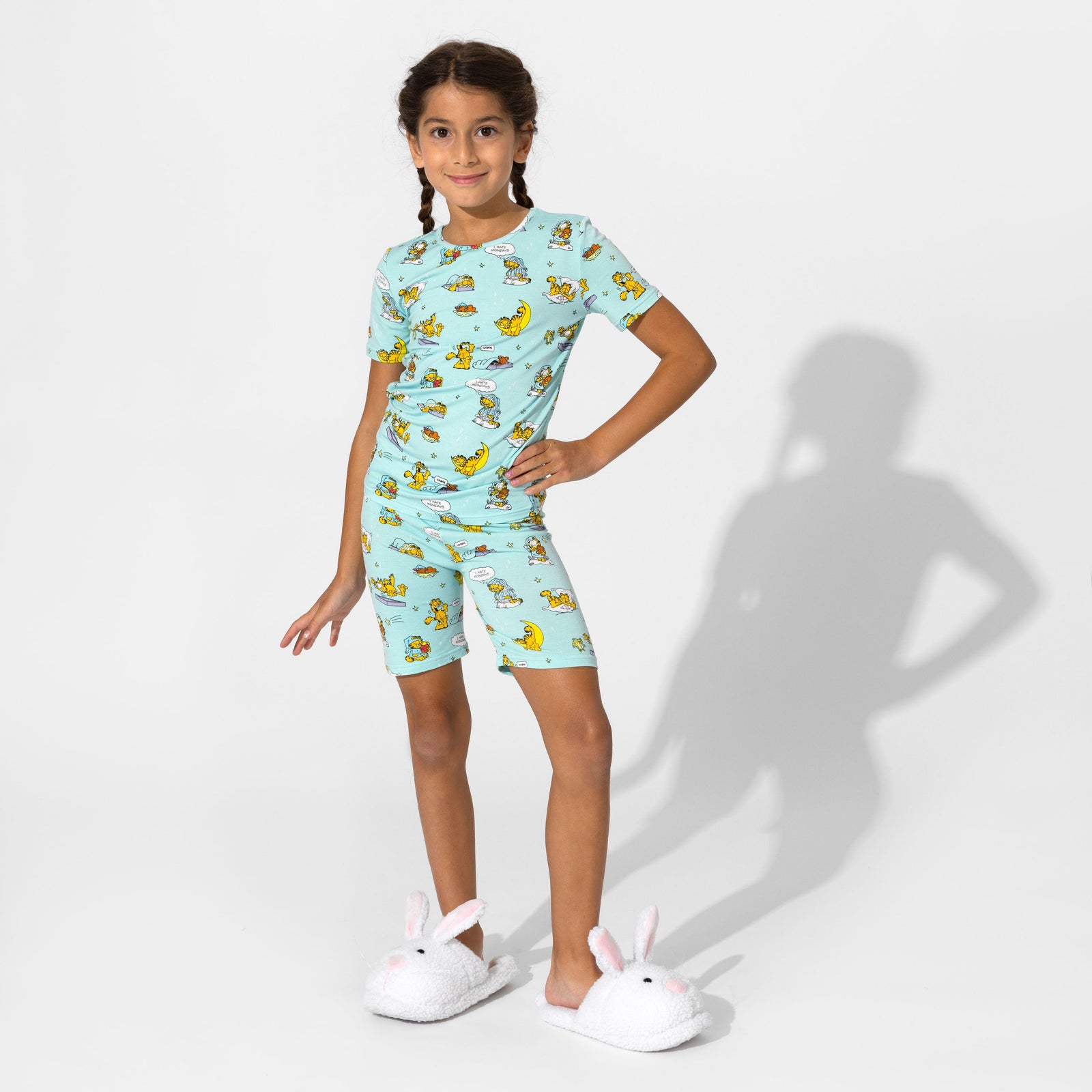 Garfield: Lazy Mondays Bamboo Kids Pajama Short Set