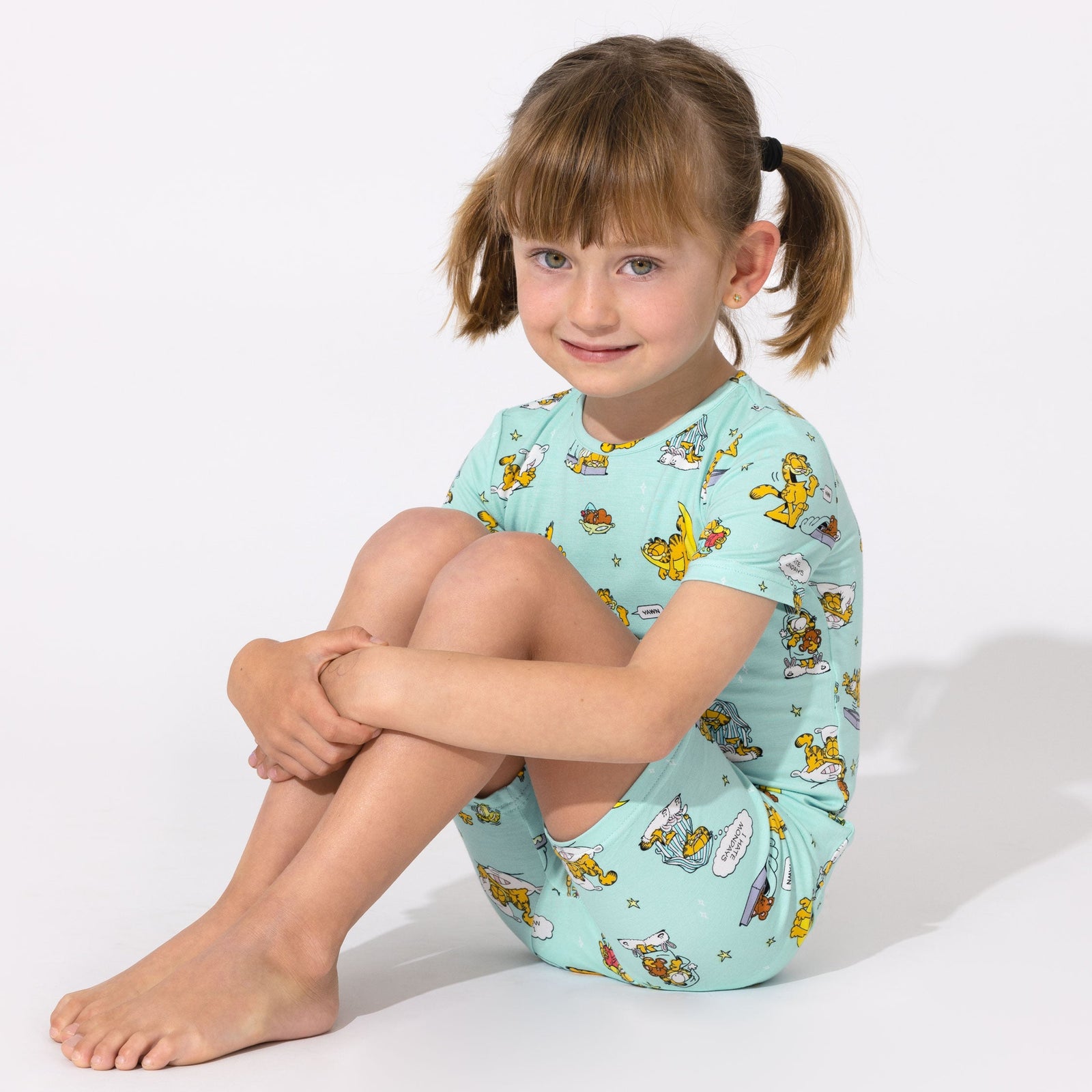 Garfield: Lazy Mondays Bamboo Kids Pajama Short Set