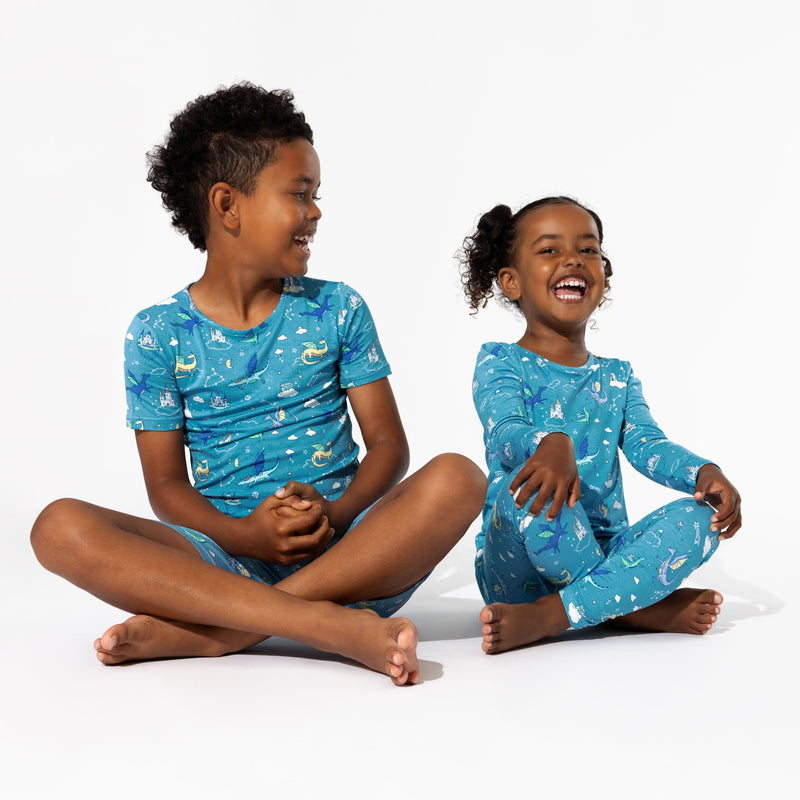 Dragon Dreams Bamboo Kids Pajama Short Set