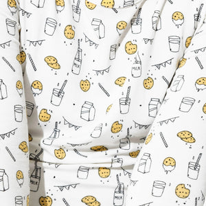Milk and Cookies Bamboo Convertible Footie