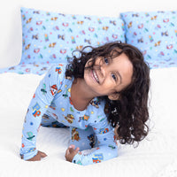 PAW Patrol: Varsity Blue Bamboo Kids Pajamas