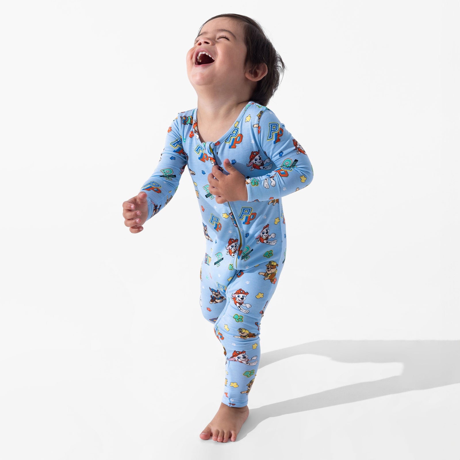 PAW Patrol: Varsity Blue Bamboo Convertible Footie