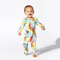 PAW Patrol: Comic Boy Pups Bamboo Convertible Footie