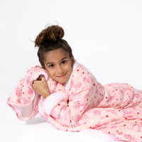 PAW Patrol: Love Paws Pink Kids Bamboo Sherpa Robe