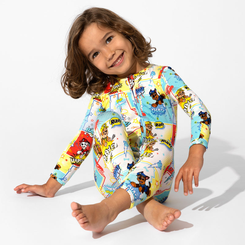 PAW Patrol: Comic Boy Pups Bamboo Convertible Footie