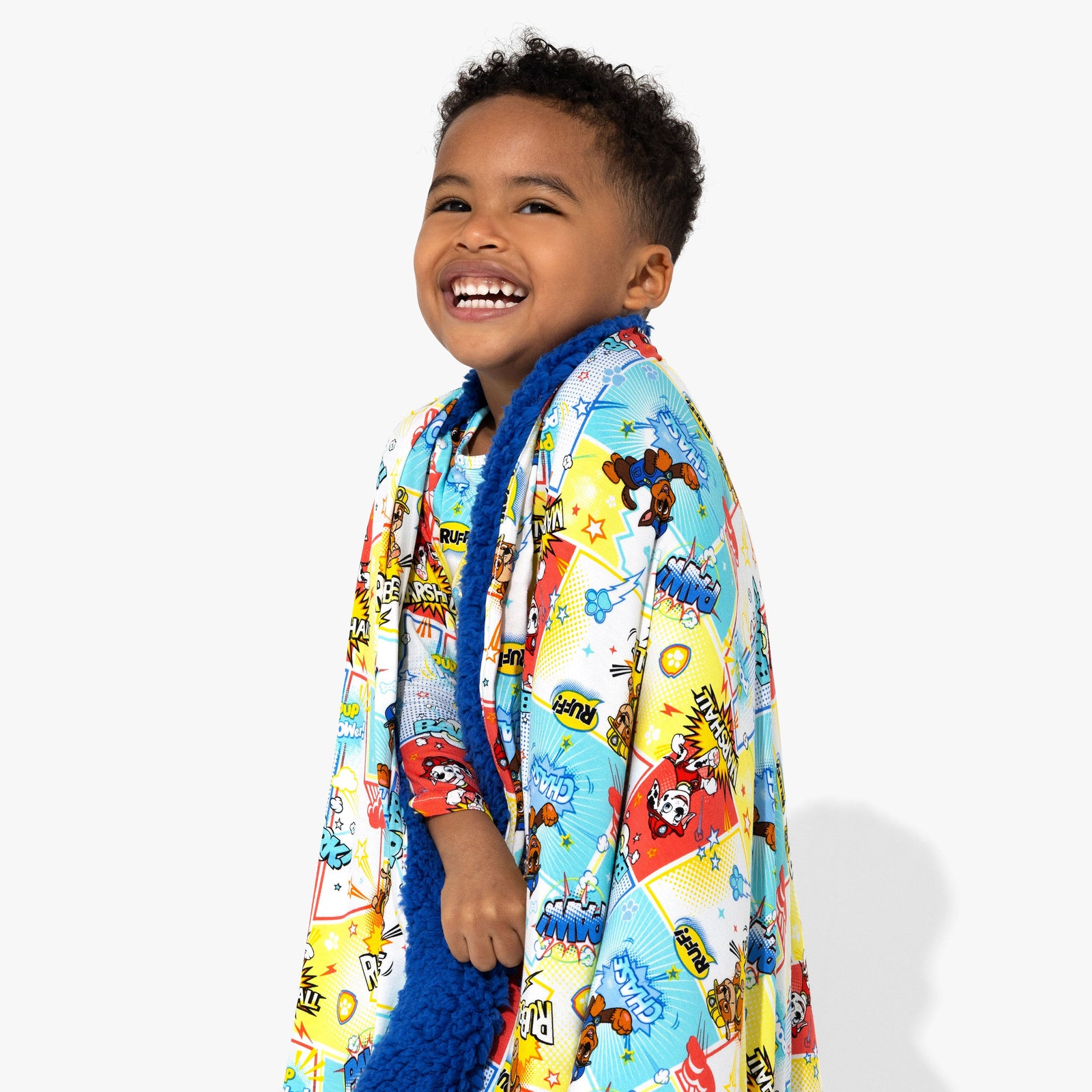 PAW Patrol: Comic Boy Pups Bamboo Sherpa Blanket