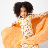 Pounce In Paradise Cheetah Bamboo Kids Pajamas