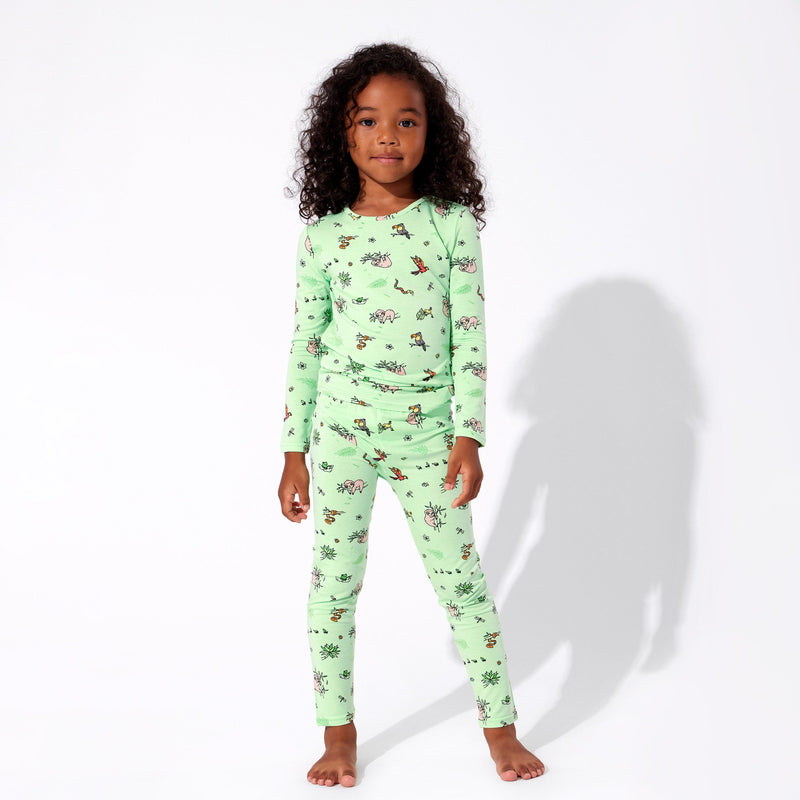 Rainforest Bamboo Kids Pajamas