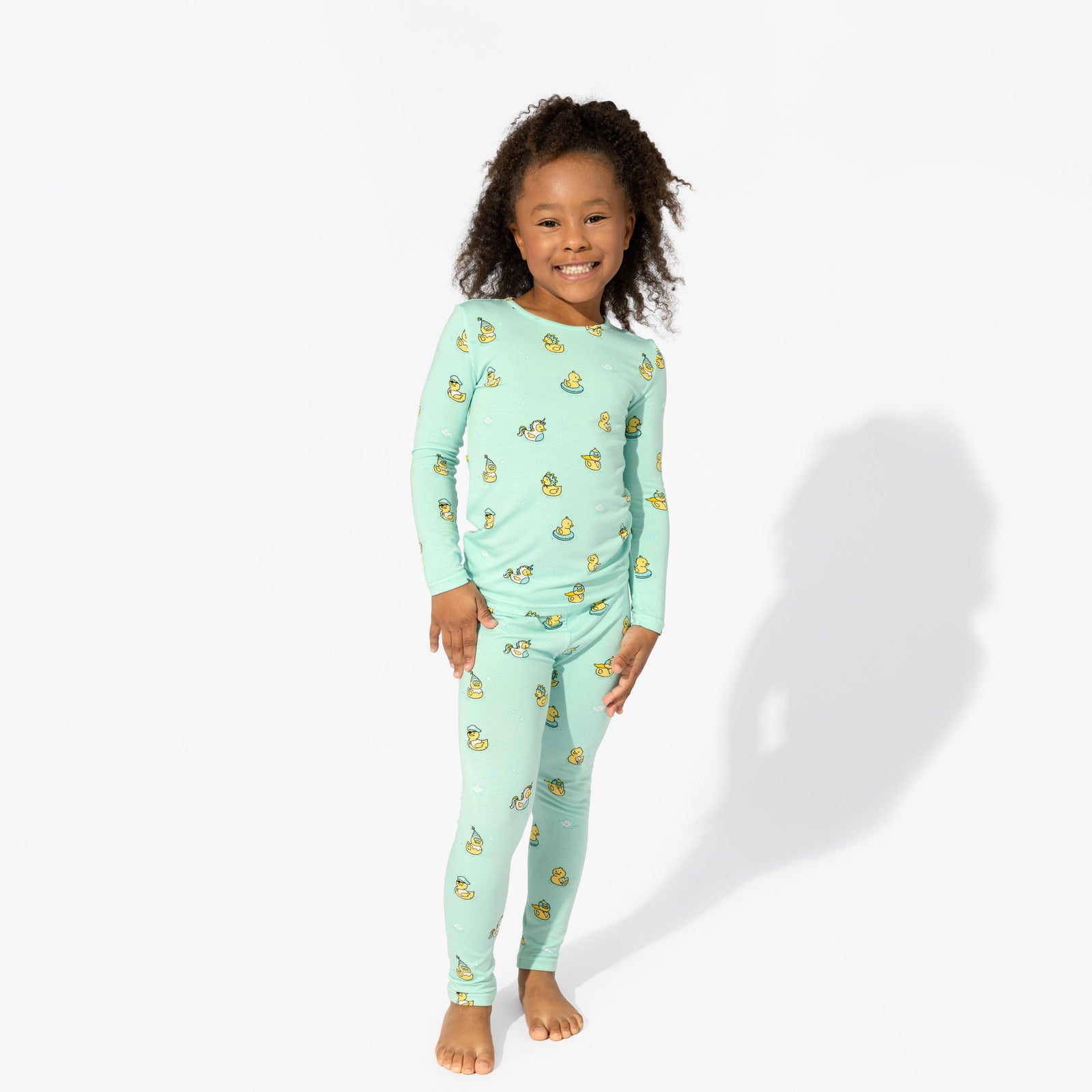 Rubber Ducky Bamboo Kids Pajamas