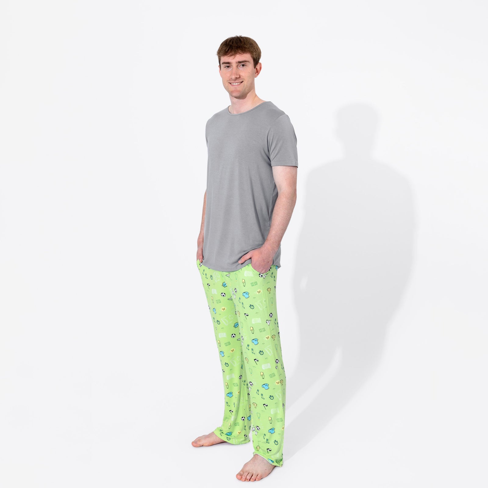 Football Bamboo Men's Pyjama Set