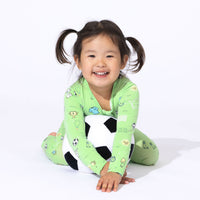 Football Bamboo Convertible Footie