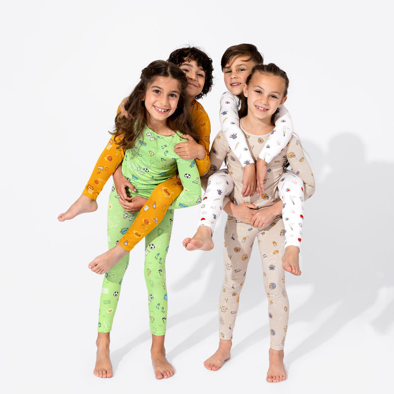 Football Bamboo Kids Pyjamas