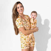 Pounce In Paradise Cheetah Bamboo Convertible Footie