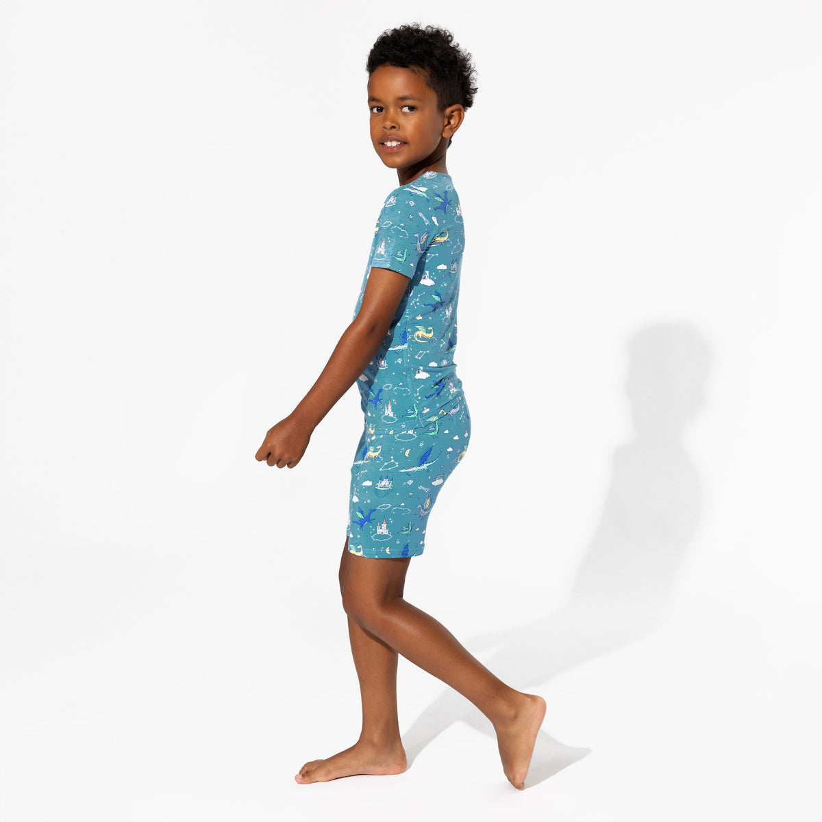 Dragon Dreams Bamboo Kids Pajama Short Set