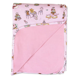 Tea Party Bamboo Blanket