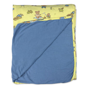 Teddy Bear Picnic Bamboo Blanket
