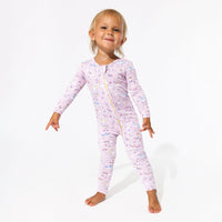 Enchanted Unicorn Bamboo Convertible Footie