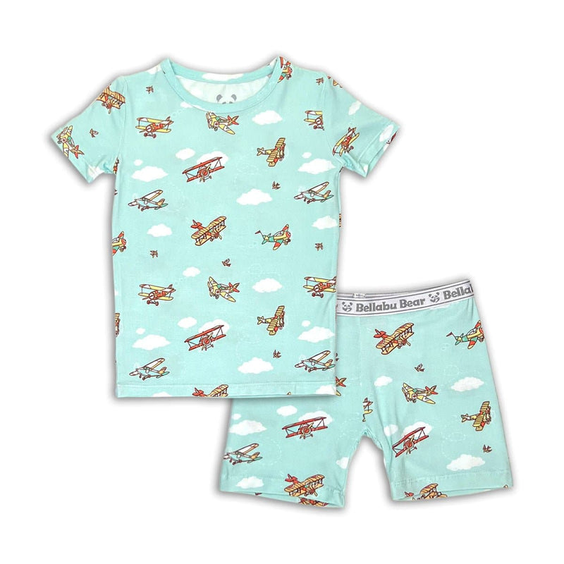 Bamboo Kids Short Sets, Baby Pajamas, Toddler Pajamas, Baby Romper, Bamboo Sleepers, Kids Pajamas, Bamboo Baby Sleepwear, Hypoallergenic Baby Pajamas, Comfortable Bamboo Pajamas, Bamboo Baby Pajamas, Little Sleepies Pjs, Infant Pajamas, Summer Kids Pajamas, Kids Two Piece Pajamas, Kids Pajama Set, Cute Print Kids Pajama, Kids Pjs, Bamboo Kids Pjs, Blue Kids Pajamas