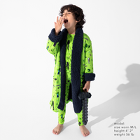 رداء شيربا للأطفال من الخيزران من ماينكرافت موب سكواد