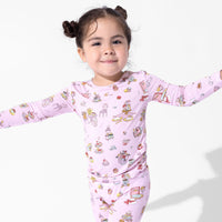 Tea Party Bamboo Kids Pajamas