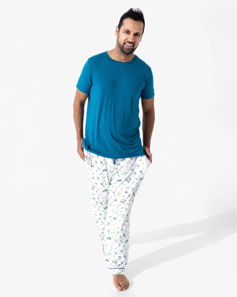 Tennis Bamboo Men's Pyjama Set