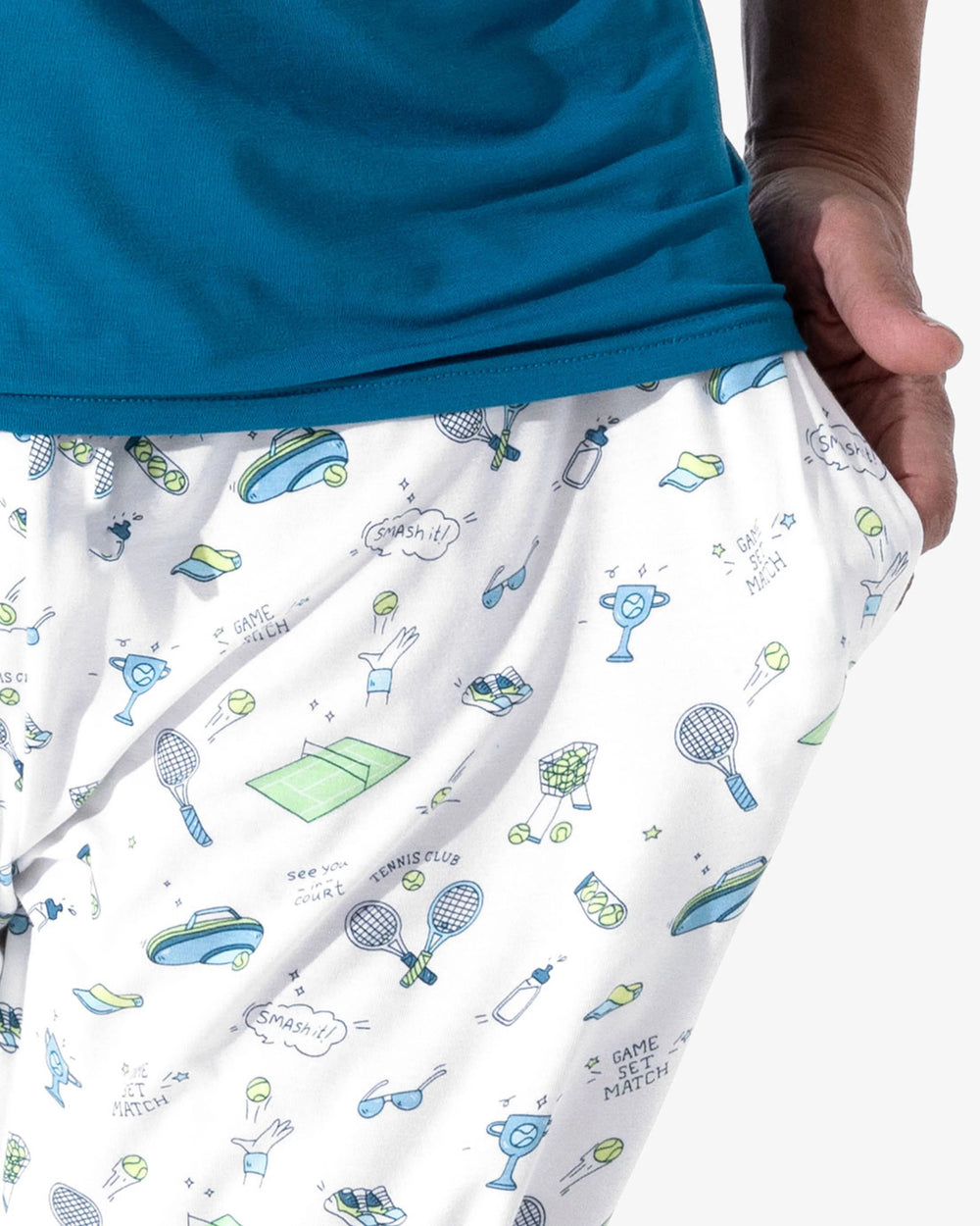Tennis Bamboo Men's Pyjama Set