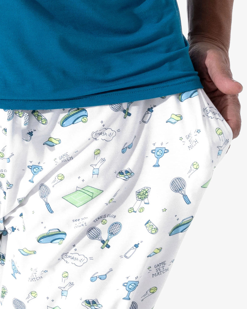 Tennis Bamboo Men's Pyjama Set