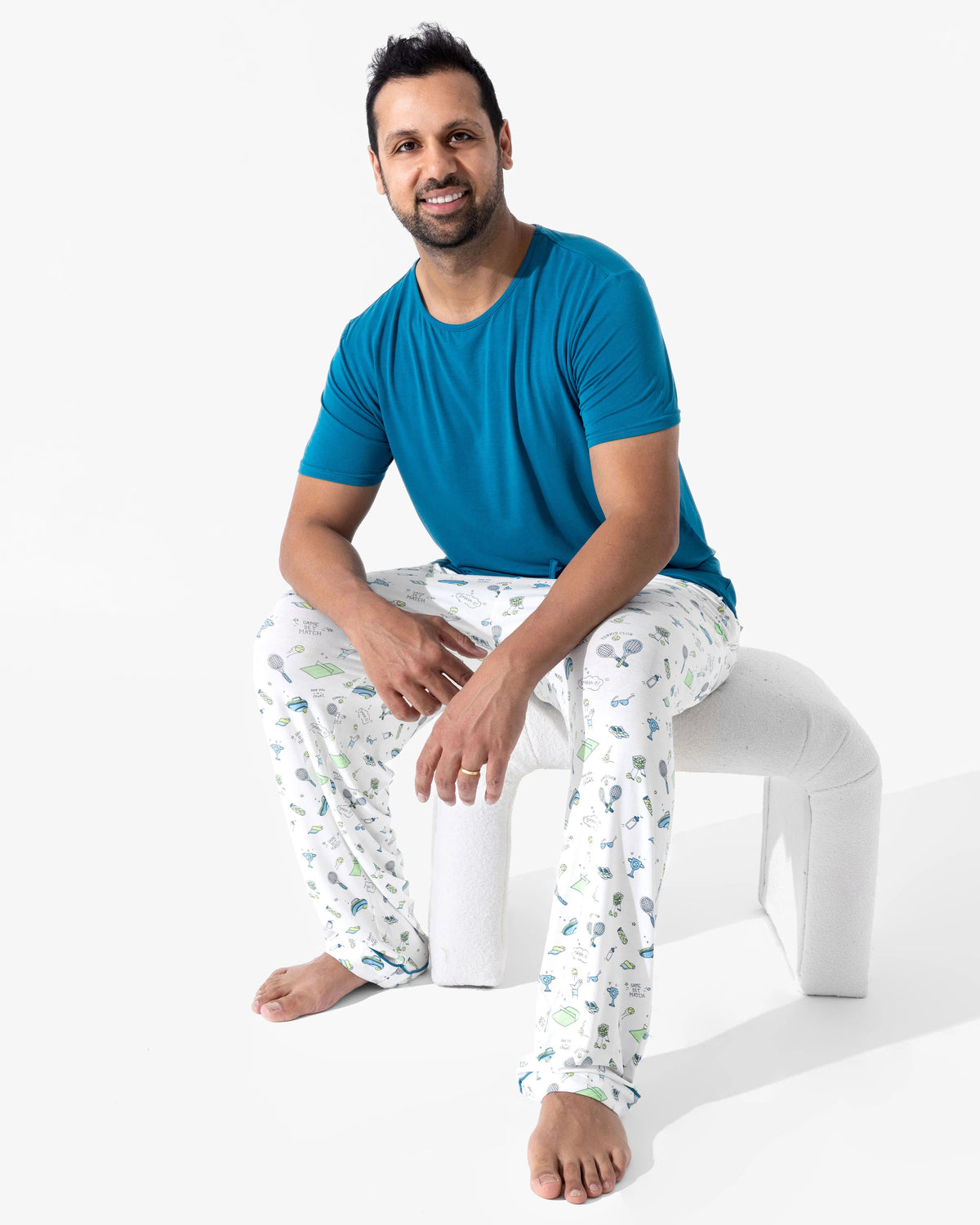 Tennis Bamboo Men's Pyjama Set