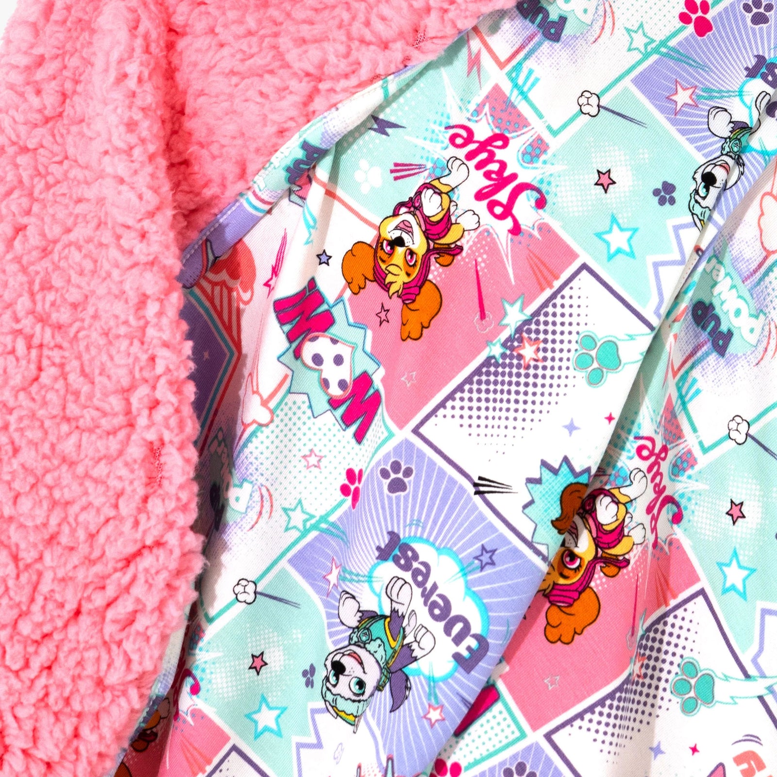 PAW Patrol Bamboo Sherpa Blanket Bundle - Girls