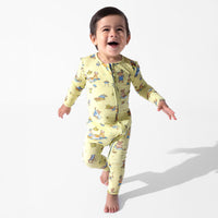 Teddy Bear Picnic Bamboo Convertible Footie