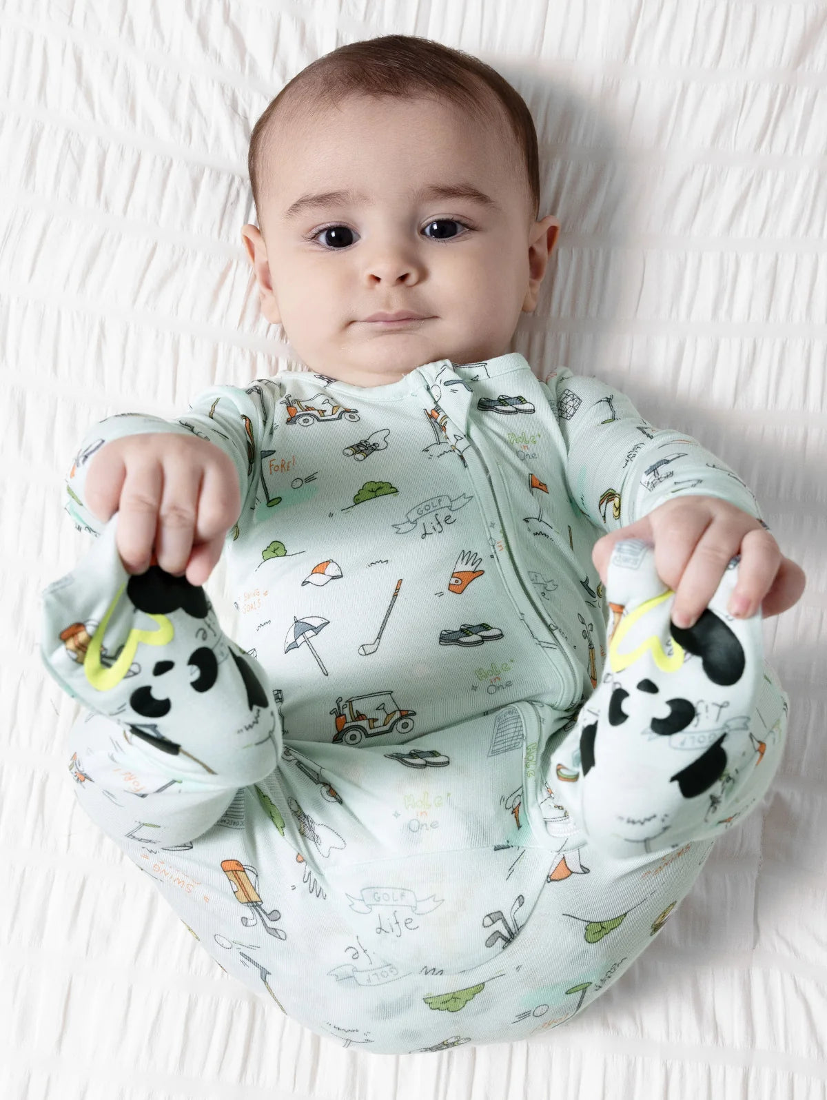 Golf Bamboo Convertible Footie