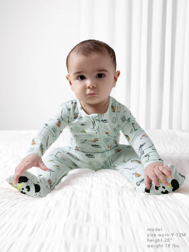Golf Bamboo Convertible Footie