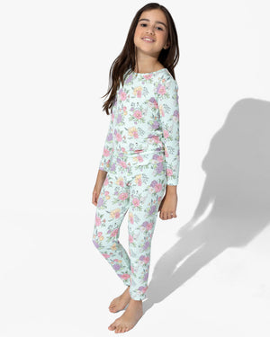 Petals & Posies Bamboo Kids Pyjamas